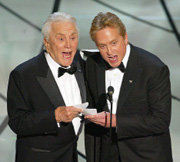 Kirk e Michael Douglas