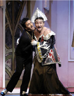 Fabrizio Angelini con Gianfranco Phino in "The Producers"