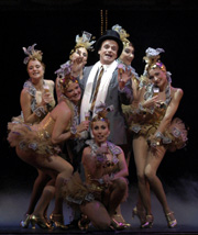 Gianluca Guidi in una scena di "The Producers"