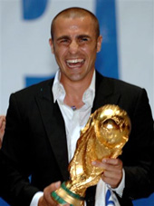 Il calciatore Fabio Cannavaro