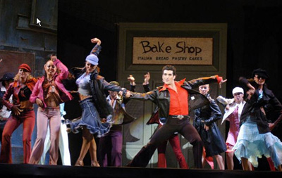 Simone Di Pasquale in "La febbre del sabato sera"