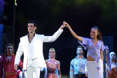 Simone Di Pasquale con Natalia Titova