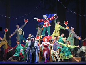 Una foto di scena di Pinocchio il musical
