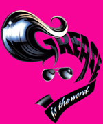 Il logo inglese di "Grease"