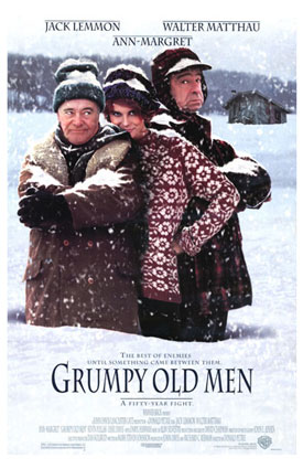 La locandina originale di "Grumpy Old Men"