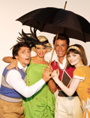 Il cast di "Cantando sotto la pioggia"