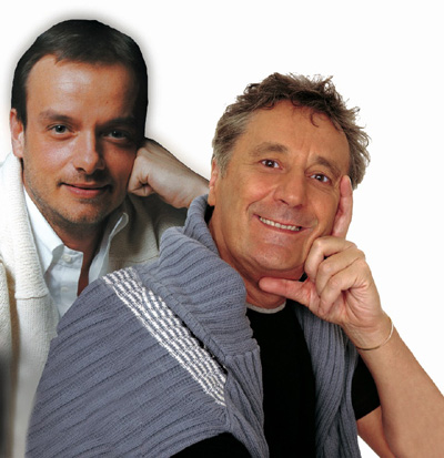 Gianluca Guidi ed Enzo Iacchetti