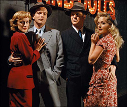 I 4 protagonisti di "Guys and Dolls"