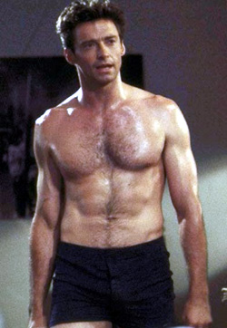 Hugh Jackman in "The Full Monty"?