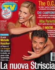 Michelle Hunziker su "Sorrisi e Canzoni"