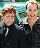 Elton John ed il compagno David Furnish