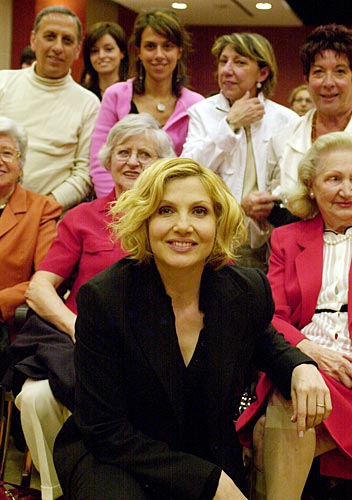 Lorella Cuccarini all'incontro con i lettori del Corriere della Sera (Foto di Massimo Barbaglia)