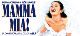 Il logo francese di "Mamma Mia!"