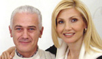 Saverio Marconi e Lorella Cuccarini: regista e protagonista di "Sweet Charity" (foto www.saveriomarconi.it)