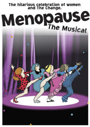 La locandina originale di "Menopause, the musical"