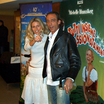 Michelle Hunziker e Luca Ward