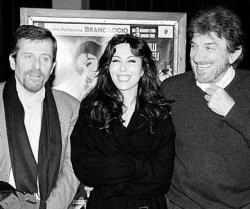 Gigi Proietti con Maurizio Micheli e Sabrina Ferilli (foto dal sito www.proveperunsito.it)