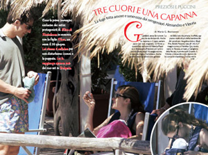 Alessandro Preziosi e Vittoria Puccini da "Novella 2000"