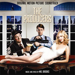 La copertina del CD della colonna sonora del film "The Producers"