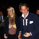 Martina Stella e Lapo Elkann