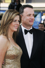 Rita Wilosn ed il marito Tom Hanks