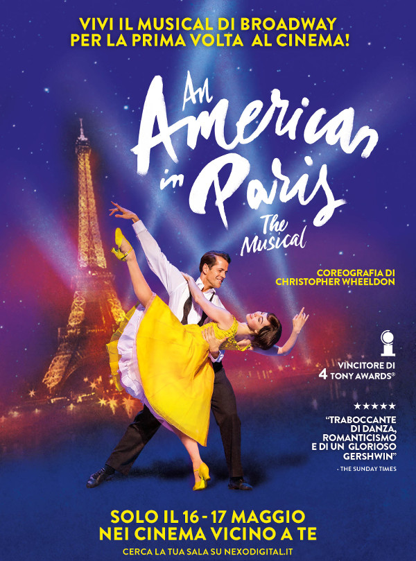 "An American in Paris" al cinema in Italia "An American in Paris" al cinema in Italia