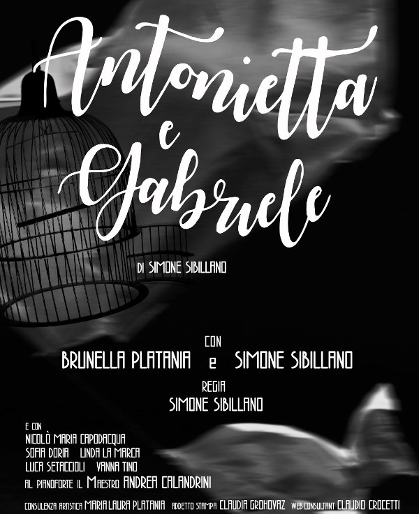 In scena a Roma "Antonietta e Gabriele" In scena a Roma "Antonietta e Gabriele"