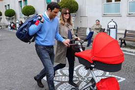 Serena Autieri mamma della piccola Giulia Serena Autieri mamma della piccola Giulia