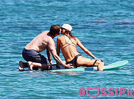 Gerard Butler e Carmella Gerard Butler e Carmella