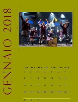 Musical da tutto il mondo nel Calendario 2018! Musical da tutto il mondo nel Calendario 2018!