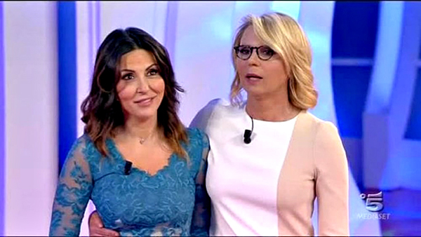 Ferilli e De Filippi insieme in TV Ferilli e De Filippi insieme in TV