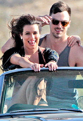 Flirt o nuovo amore per Lea Michele? Flirt o nuovo amore per Lea Michele?