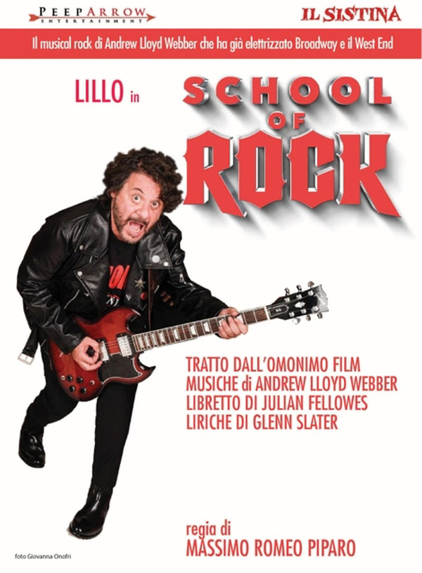 Lillo diretto da Piparo in "School Of Rock"! Lillo diretto da Piparo in "School Of Rock"!