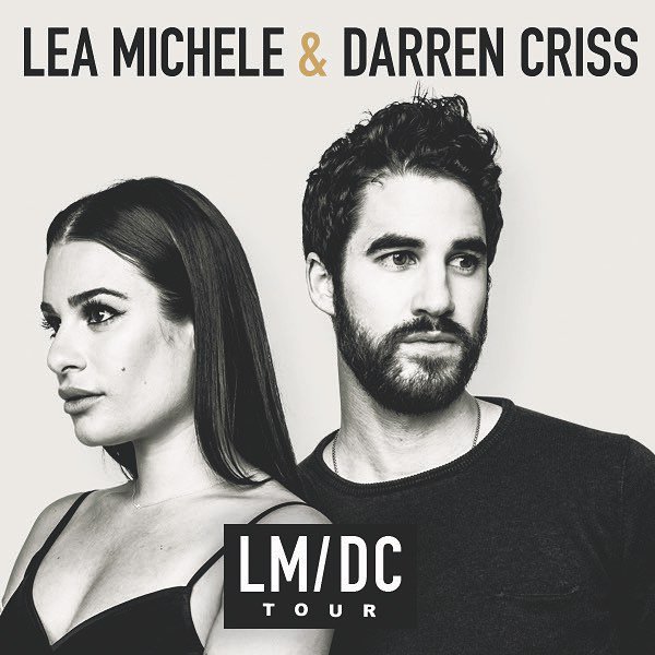 Lea Michele e Darren Criss in tour Lea Michele e Darren Criss in tour
