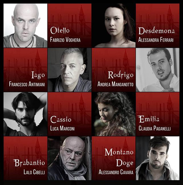 "Otello - L'ultimo bacio": il cast "Otello - L'ultimo bacio": il cast