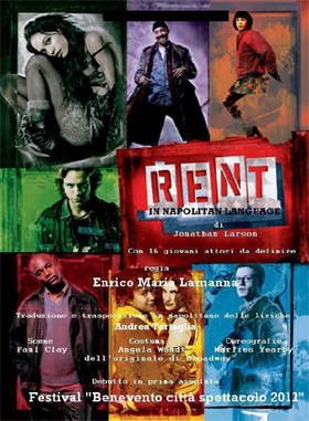 "Rent" parlerà... napoletano "Rent" parlerà... napoletano