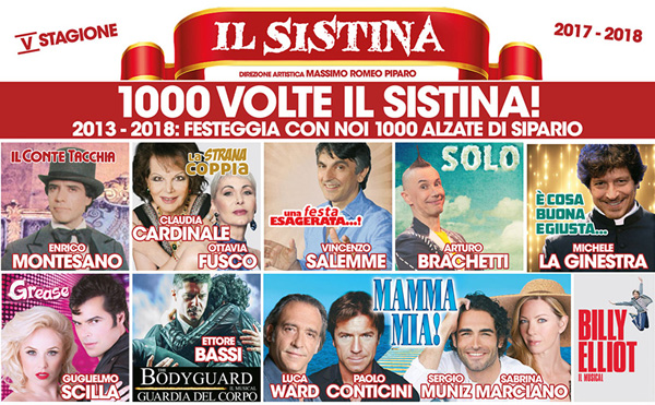 Piparo: 1000 volte Sistina! Piparo: 1000 volte Sistina!