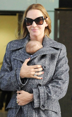 Uma Thurman ha svelato il nome della figlia Uma Thurman ha svelato il nome della figlia