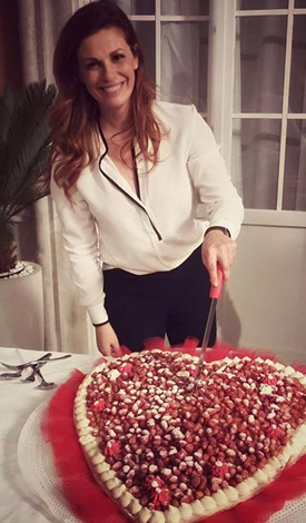 Incontrada: torta a forma di cuore Incontrada: torta a forma di cuore