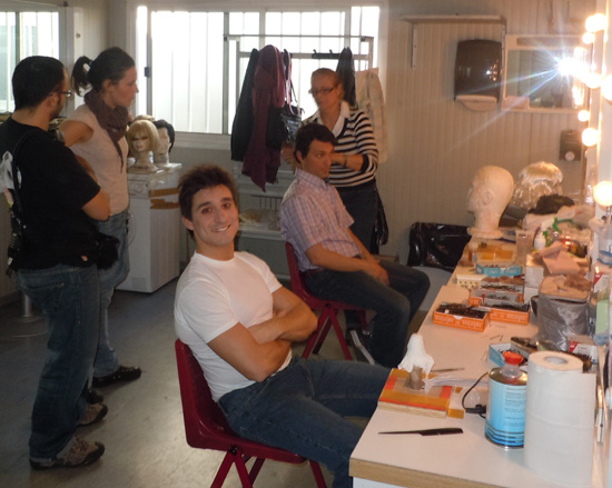 le foto "rubate" alle prove di Happy Days a Milano