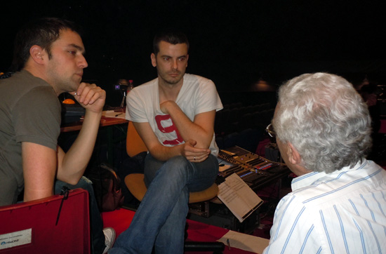 le foto "rubate" alle prove di Happy Days a Milano