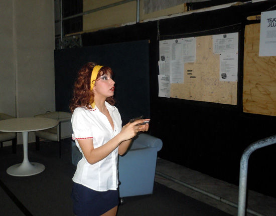 le foto "rubate" alle prove di Happy Days a Milano