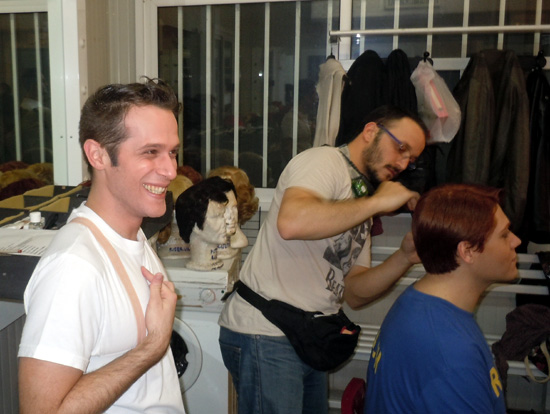le foto "rubate" alle prove di Happy Days a Milano