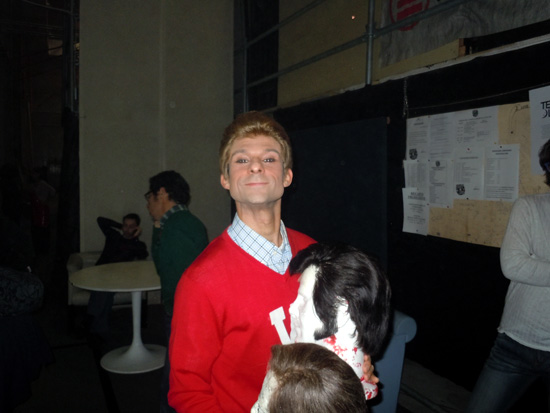 le foto "rubate" alle prove di Happy Days a Milano