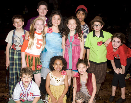 Il cast del 2032 di "Godspell" (fotro di Monica Simoes)