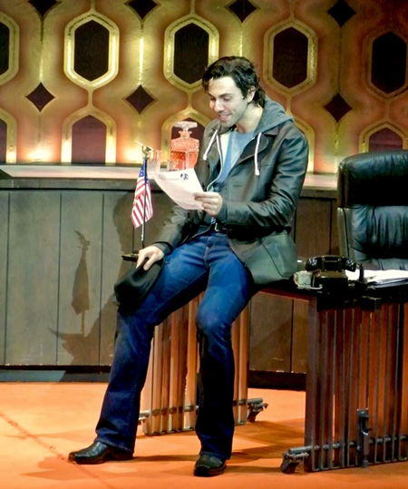 Una foto di scena