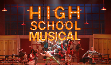 Una foto di scena da "High School Musical"