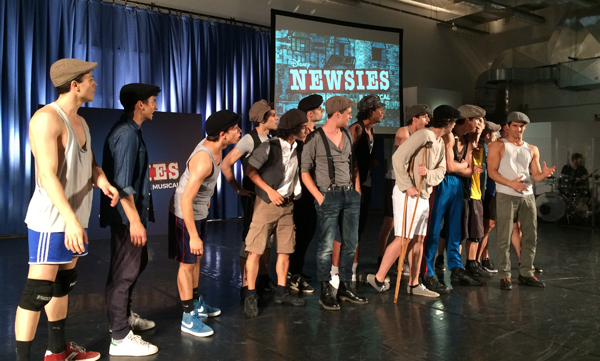 Lo show-case di Newsies