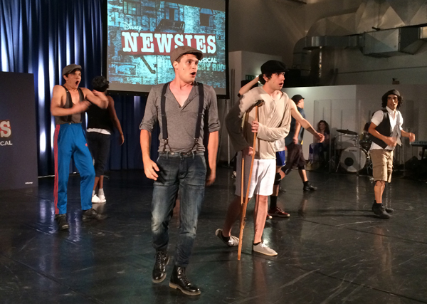 Lo show-case di Newsies