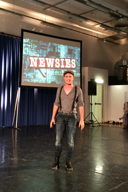 Lo show-case di Newsies